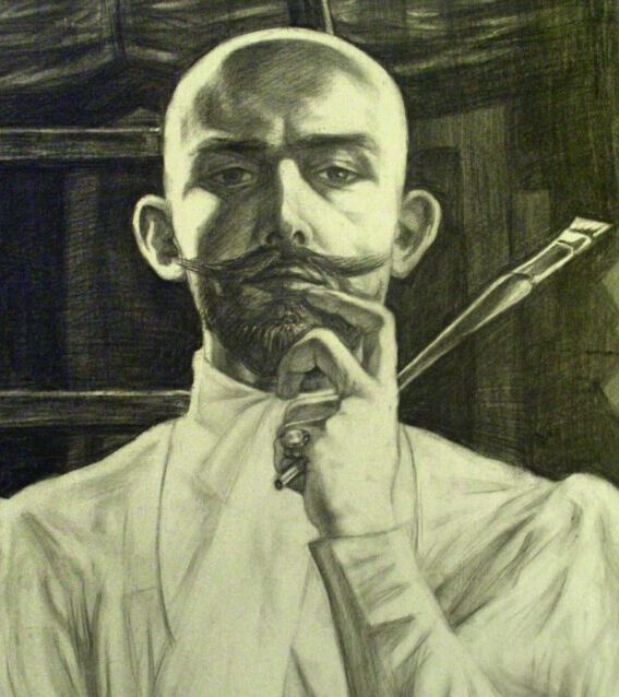 autoportret wg Jacka Malczewskiego